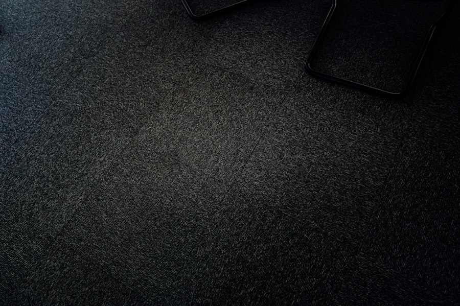 Photo carpet floor cleaning